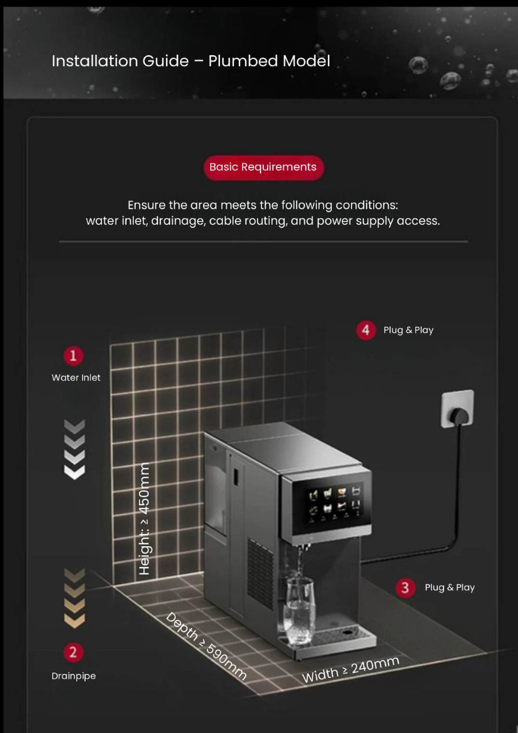 WAA Benchtop All-In-One Sparkling Pro