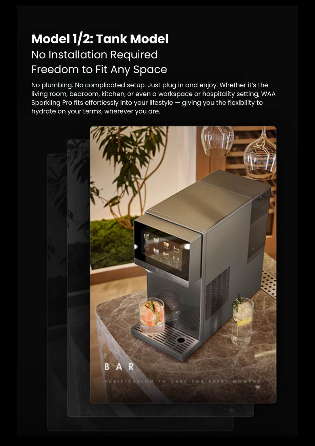 WAA Benchtop All-In-One Sparkling Pro
